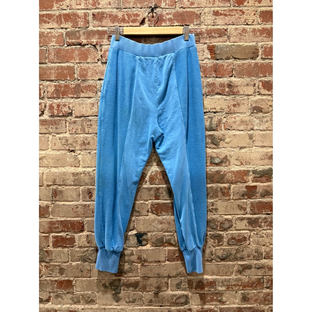 Hervé By Hervé Léger Blue Jogger Sweatpants Size Small - Picture 6 of 8